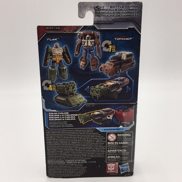 Transformers Siege War For Cybertron Trilogy Autobot Topshot & Flak Hasbro Mini - Picture 9 of 13